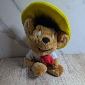 Warner Bros Speedy Gonzales Plush Toy With Yellow Hat & Red Scarf 11 Inch mouse
